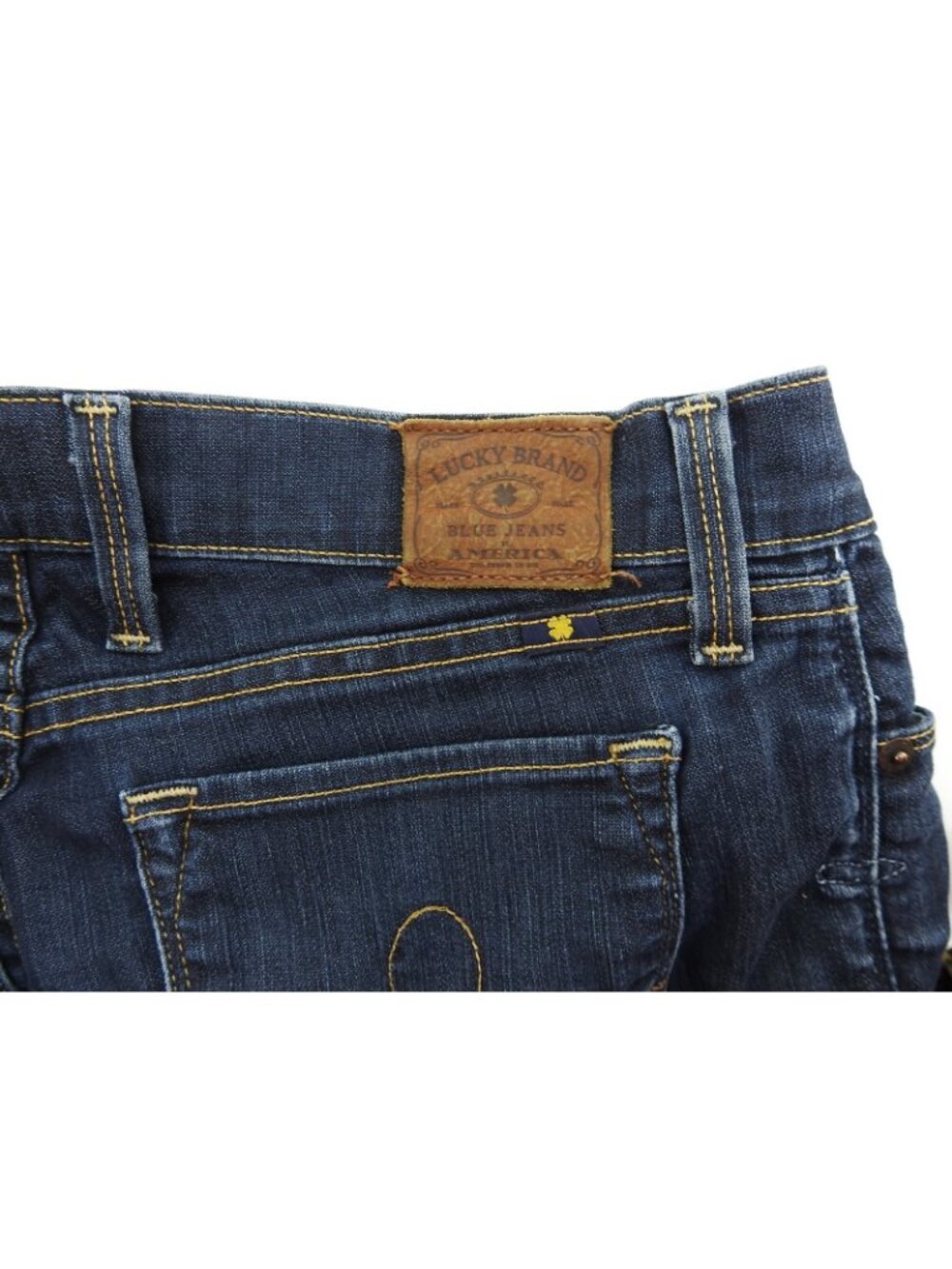 Lucky Brand Sofia Skinny Dark Wash Jeans Womens Size 6 28 Stretch Denim - Picture 7 of 7